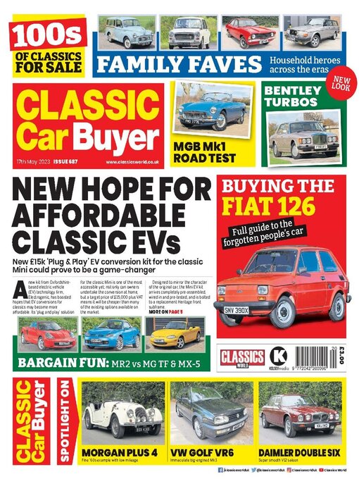 Kelsey Publishing Ltd作のClassic Car Buyerの作品詳細 - 貸出可能